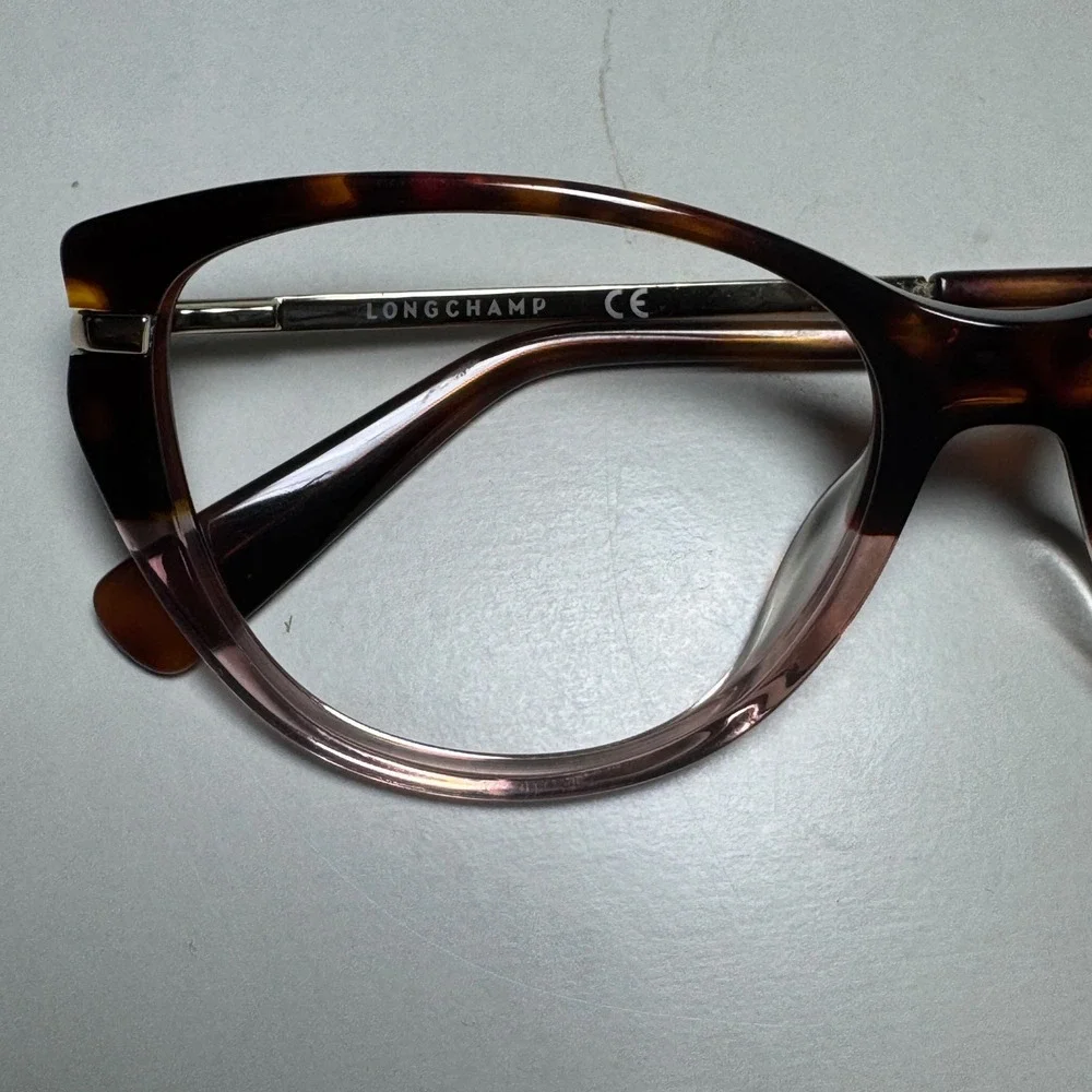 Longchamp LO2629 690 Tortoise Rose Gold Cat Eye Eyeglass Frames 54-16-140